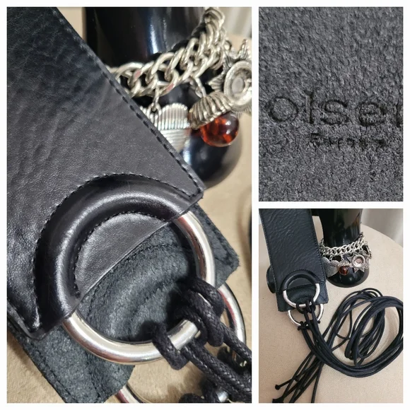 Leather Belt / O/S - Picture 2 of 7